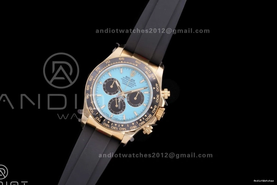 QF Turquoise (Gain on Dial V10 1:1 Oyster-flex 502 Strap QF4131 Weight) 126518 Daytona Edition 2025 Best Comfortable 0110